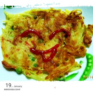 鸡蛋土豆丝饼的做法