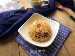 【金华】腊肠炒饭的做法
