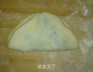 紫薯心形面包的做法步骤：3