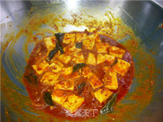 家常菜肴@@酱香辣味豆腐的做法步骤：9