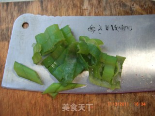蚝油西兰花炒虾仁的做法步骤：4