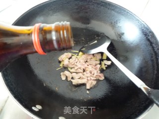 蘑菇炒肉片的做法步骤：7
