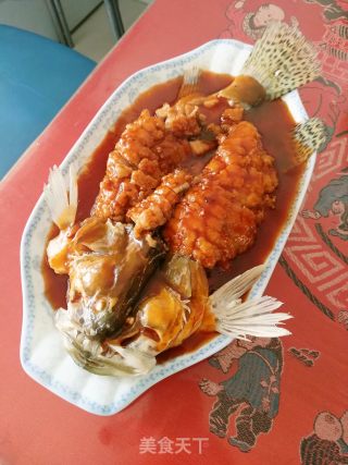 松鼠鱼的做法