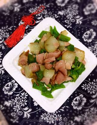 【重庆】青椒炒腊肉的做法