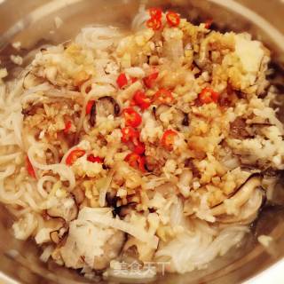 蒜蓉粉丝蒸生蚝????的做法
