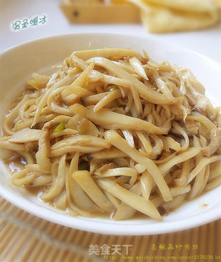 【河北】杏鲍菇炒肉丝的做法