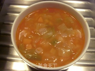 蔬菜浓汤的做法步骤：7