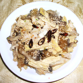 “蘑”力“食”足—什菌拌腐竹的做法步骤：9