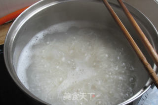 卤鸭肝湿炒粉的做法步骤：10