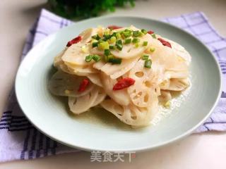 【山东】姜汁藕片的做法