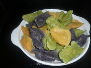 多彩饺子的做法步骤：6