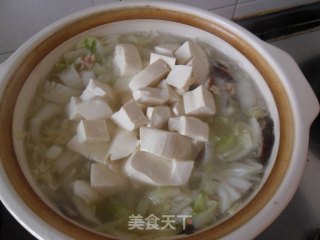 鸡丝白菜豆腐汤的做法步骤：10