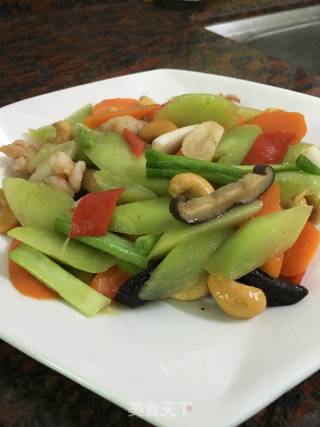 芥蓝杂锦的做法