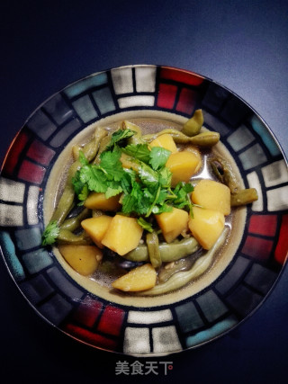炖豆角的做法