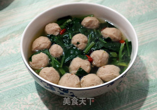 【浙江】肉丸菠菜汤的做法
