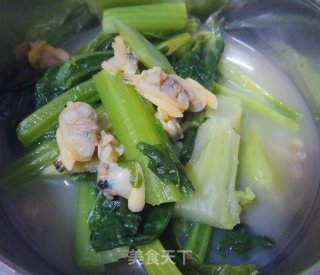 【广东】清火春菜蛤蜊汤菜的做法