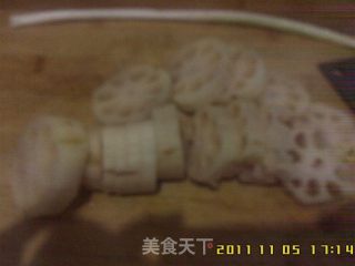 炸藕盒的做法步骤：1