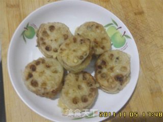 炸藕盒的做法步骤：7