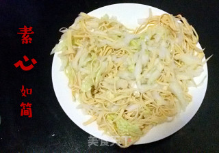 【东北】干豆腐白菜丝的做法