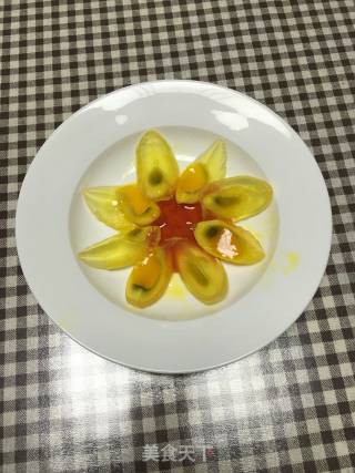 甜辣皮蛋太阳花的做法