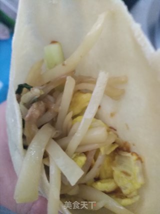 全麦面春饼的做法