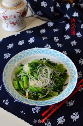 【天津】芝香粉丝拌菠菜的做法