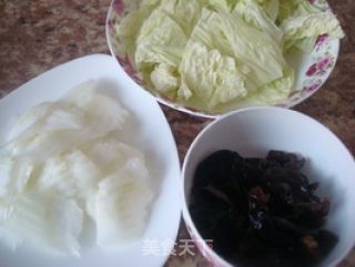 爽脆酸甜——醋溜白菜的做法步骤：2