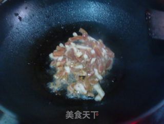 雪菜肉丝炒年糕的做法步骤：4