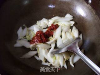 这样吃牛肉既快又嫩-------------辣白菜汆牛肉的做法步骤：5