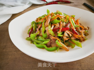 【烟台】青椒肉丝的做法