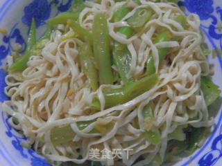【开封】豆角素卤面的做法