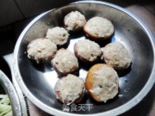冬菇酿鱼肉的做法步骤：3