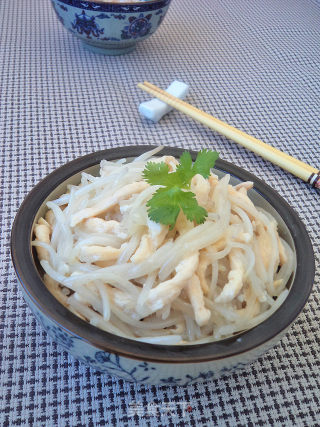 【天津】鸡丝银针的做法