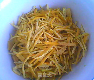 糖渍橘皮的做法步骤：7