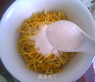 糖渍橘皮的做法步骤：8