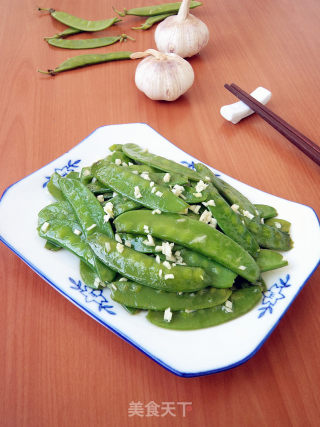 【天津】蒜蓉荷兰豆的做法