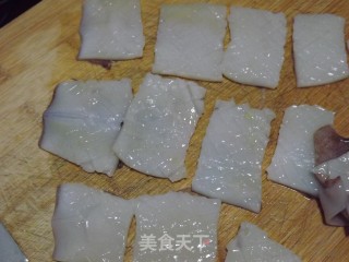 芥蓝双鲜的做法步骤：1