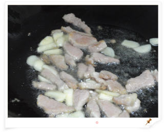 萝卜丝炒肉的做法步骤：3