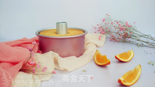 水果清香之香橙戚风蛋糕的做法