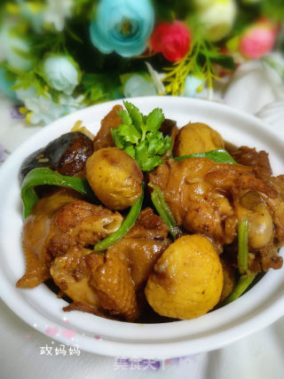 【山东】香菇栗子炖鸡的做法