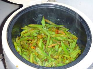 【换个花样吃米饭】---玉米豆角焖饭的做法步骤：9
