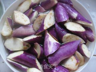 秋葵茄子的做法步骤：3