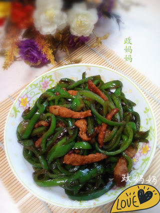 【山东】青椒肉丝的做法