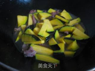 火腿南瓜的做法步骤：5