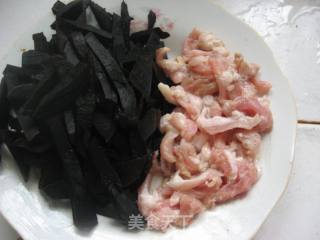 香芥肉丝的做法步骤：1