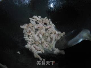 香芥肉丝的做法步骤：2