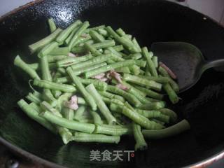肉丝豇豆的做法步骤：3