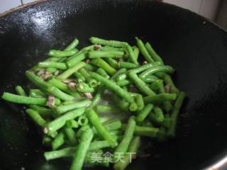 肉丝豇豆的做法步骤：5