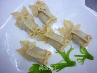 金鱼蒸饺的做法步骤：12