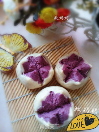 【山东】紫薯开花馒头的做法